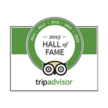 Trip Advisor's Certificate of Excellence